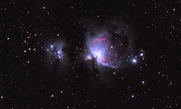 Orion and Running Man Nebulae