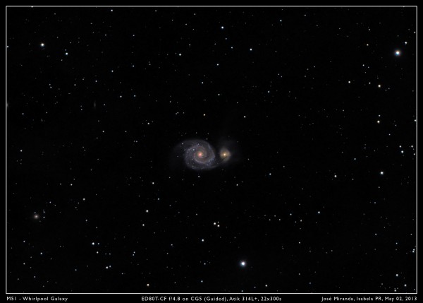 M51 - Whirlpool Galaxy