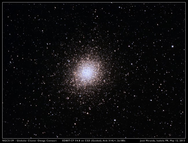 NGC5139 - Globular Cluster Omega Centauri