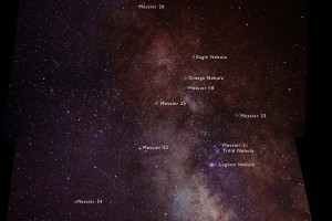 Milky Way - South Region, From Sagitarius to Scutum